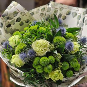 Bukiet "W zielone gramy"